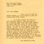 HELEN F. LITTLE Correspondence II